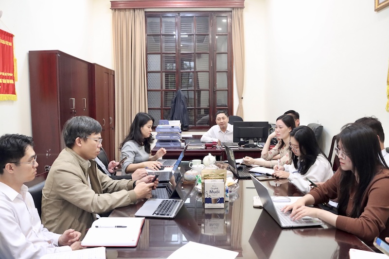 Triển khai hệ thống văn bản điện tử của Đảng ủy Bộ Tư pháp